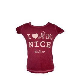 T-Shirt Collector Femme I Love Run Nice / t-shirts