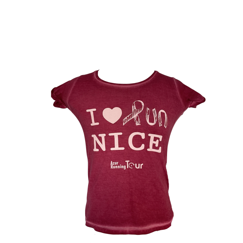 T-Shirt Collector Femme I Love Run Nice / t-shirts