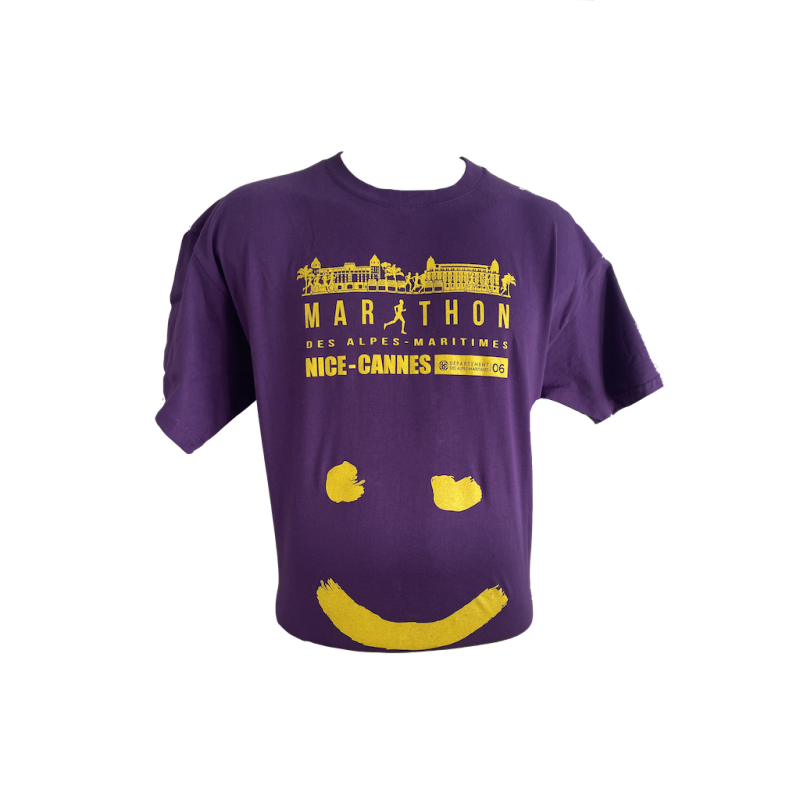 T-Shirt Collector Smiley Marathon des Alpes-Maritimes / t-shirts