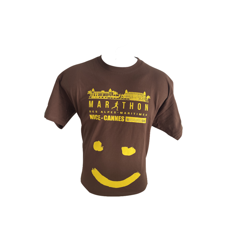 T-Shirt Collector Smiley Marathon des Alpes-Maritimes / t-shirts